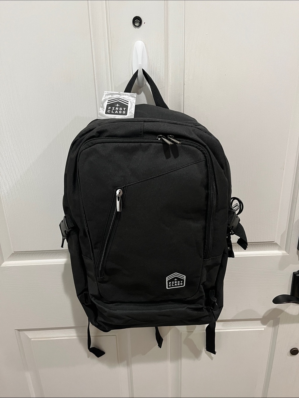 Black Men's Backpack — Versatile Everyday Pack